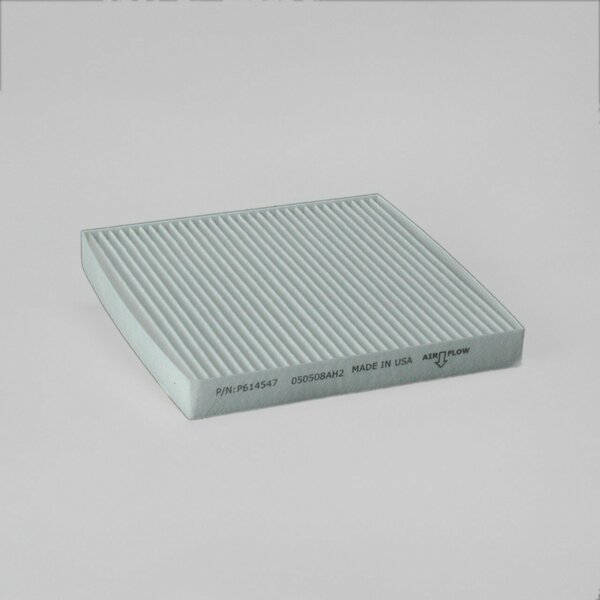 Donaldson Air Filter, Cabin, Panel, Ventilation, Height 8.62 In. Width 8.39 In. Depth 0.98 In. P614547